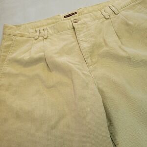 The Territory Ahead Mens Pants Size 38 Pleated‎ Beige Corduroy Casual